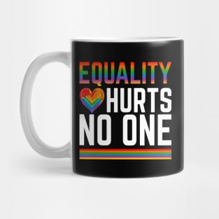 Pride Human Rights Lgbt Equality Hurts No One Mug